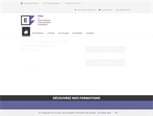Tablet Screenshot of etaag.fr